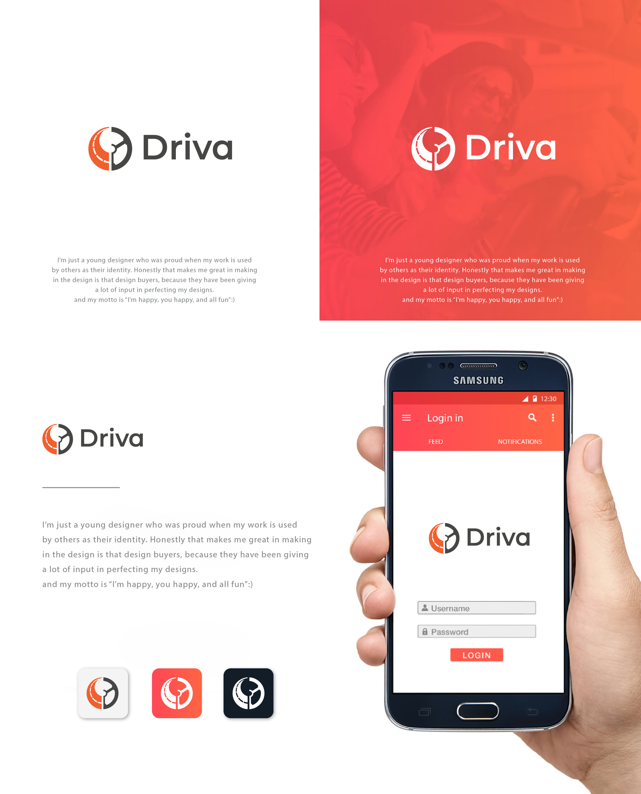 Driva Mobility Logo Design